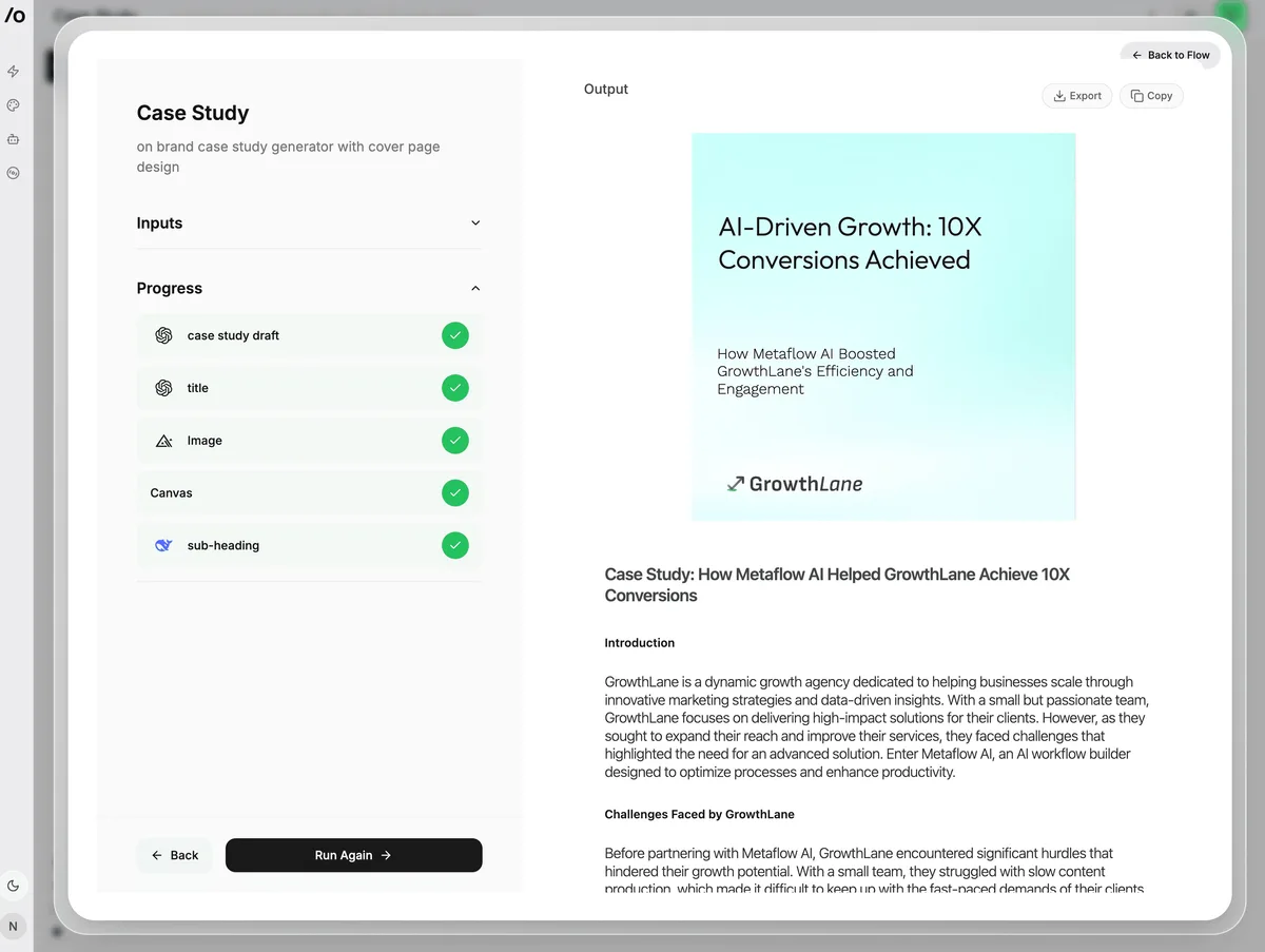 Metaflow Shippable Apps