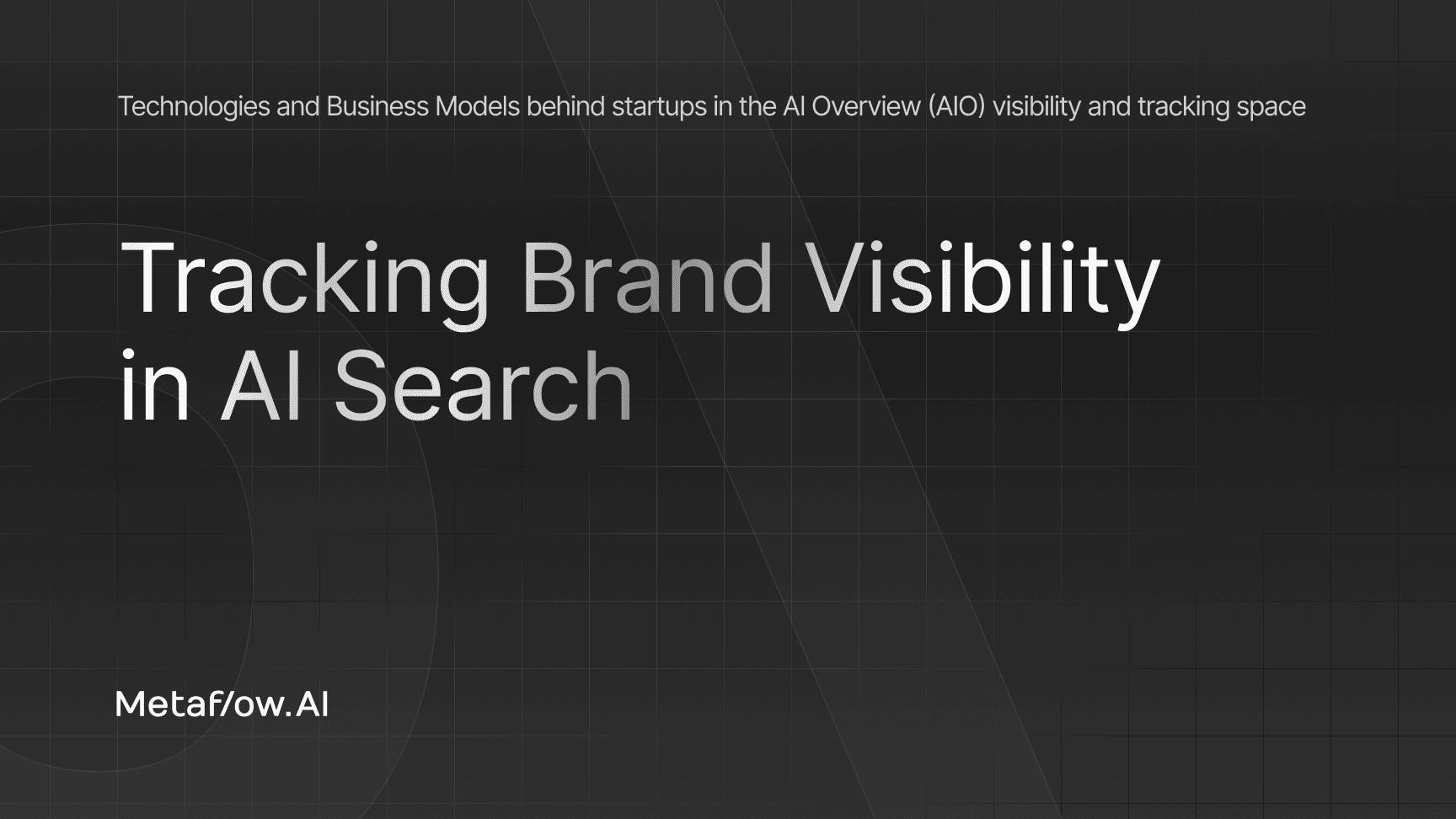 Cover Image for Tracking Brand Visibility in AI Search