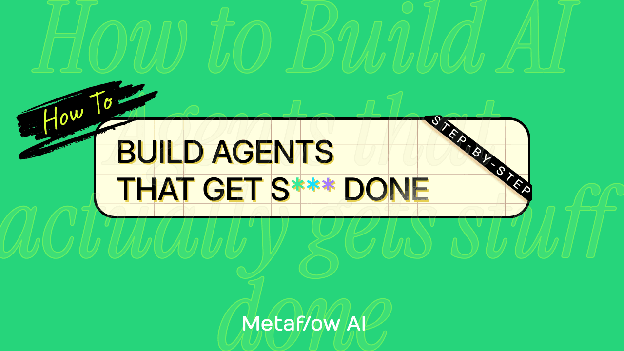 Cover Image for How to Build AI Agents that actually gets stuff done