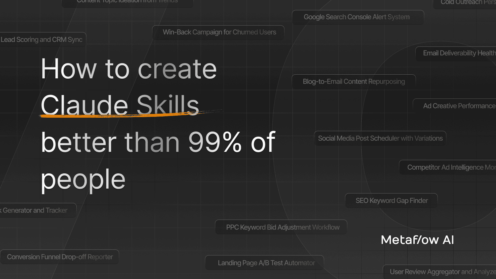 Cover Image for The Actually Easy Guide to Building Claude Skills for Marketing